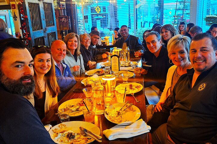 Strangers to breaking bread together